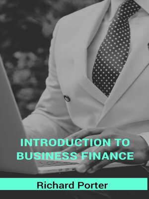 cover image of Introduction to Business Finance